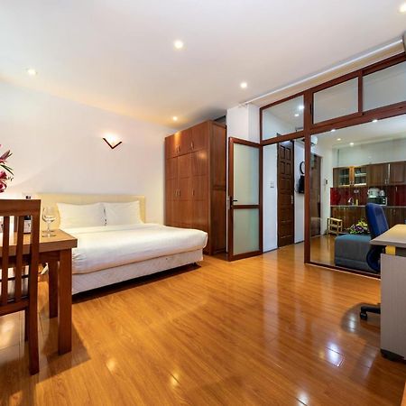 Hoa Giang Serviced Apartmentハノイ市 エクステリア 写真