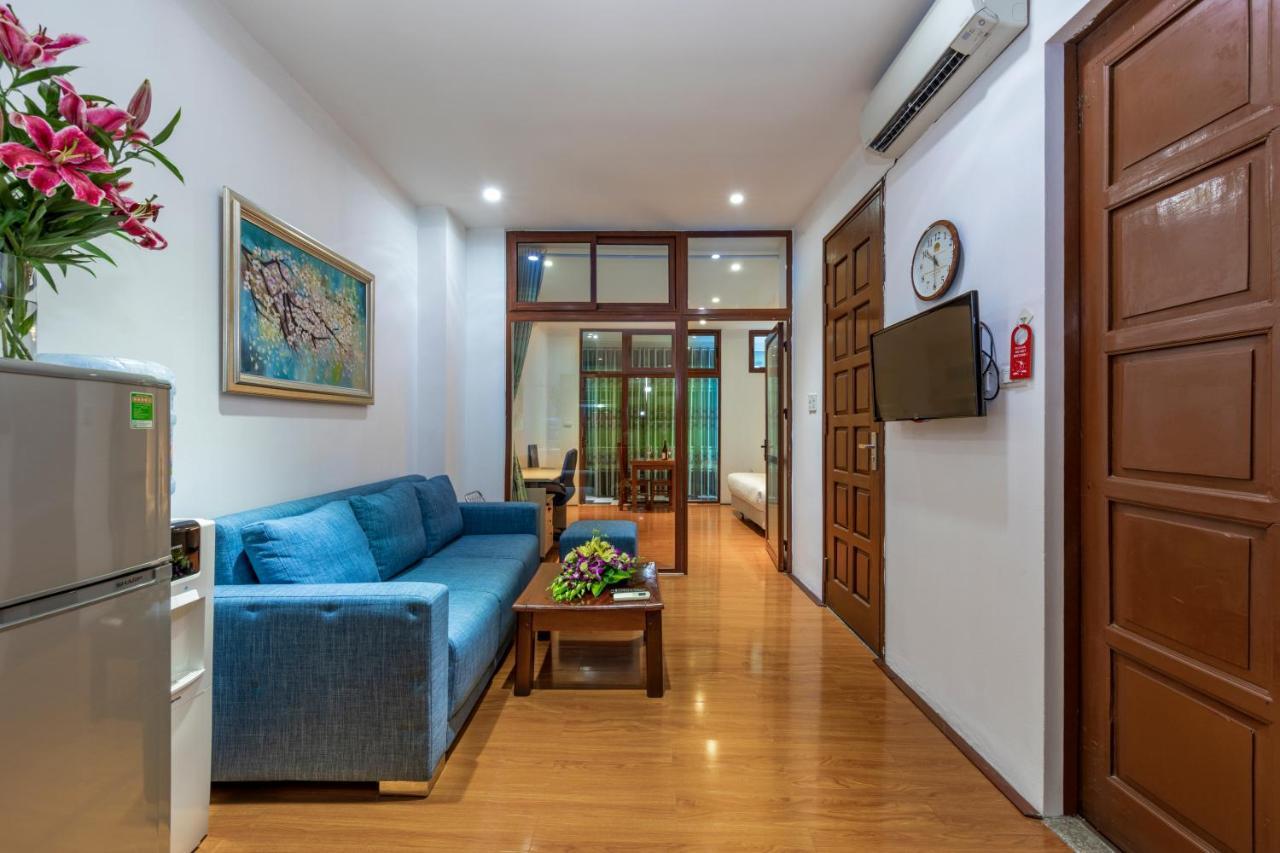 Hoa Giang Serviced Apartmentハノイ市 エクステリア 写真