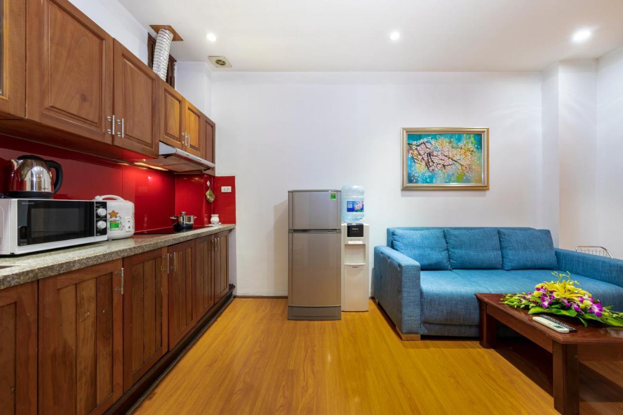 Hoa Giang Serviced Apartmentハノイ市 エクステリア 写真
