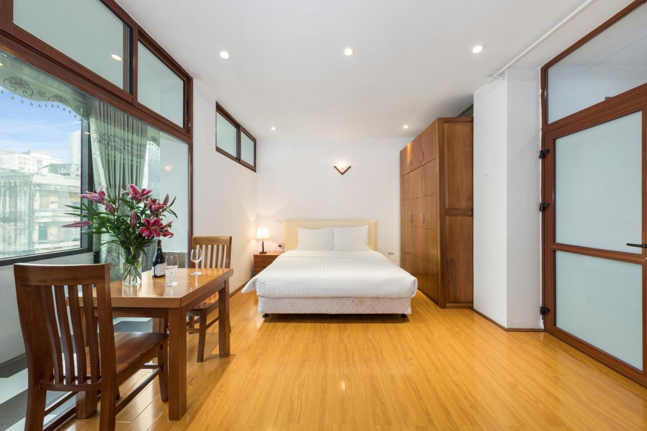 Hoa Giang Serviced Apartmentハノイ市 エクステリア 写真